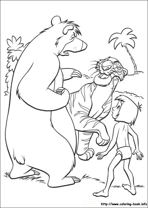 Jungle Book coloring picture